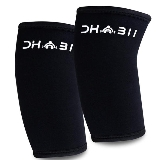 Dhabii Knee Sleeves for Weightlifting - 5Mm Thick Neoprene Support for Men & Women - Ideal for Squats, Powerlifting & Deadlifts